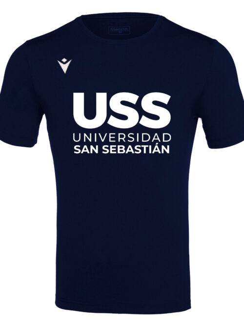 Polera Macron Boost Eco Algodón USS Azul Marino