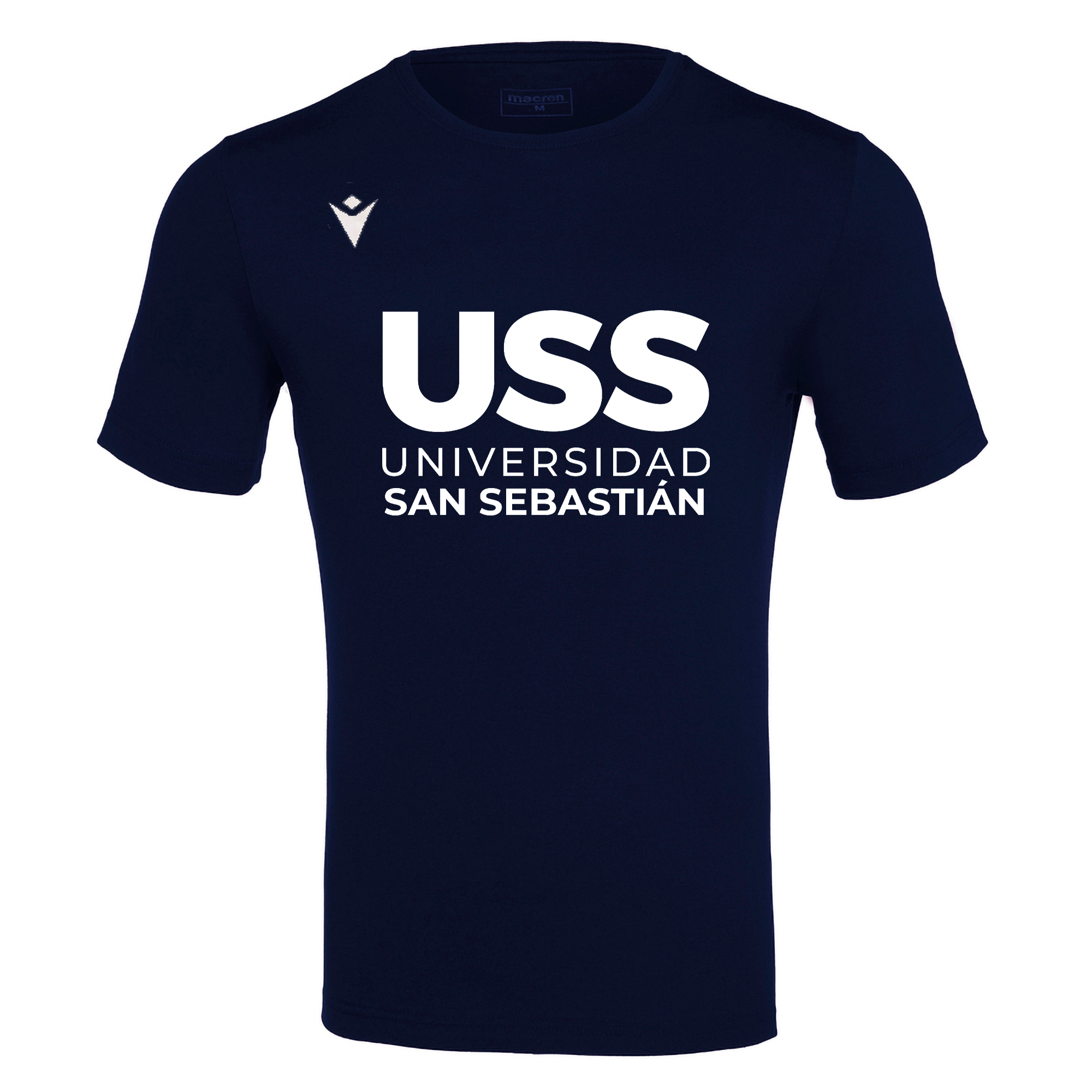 Polera Macron Boost Eco Algodón USS Azul Marino