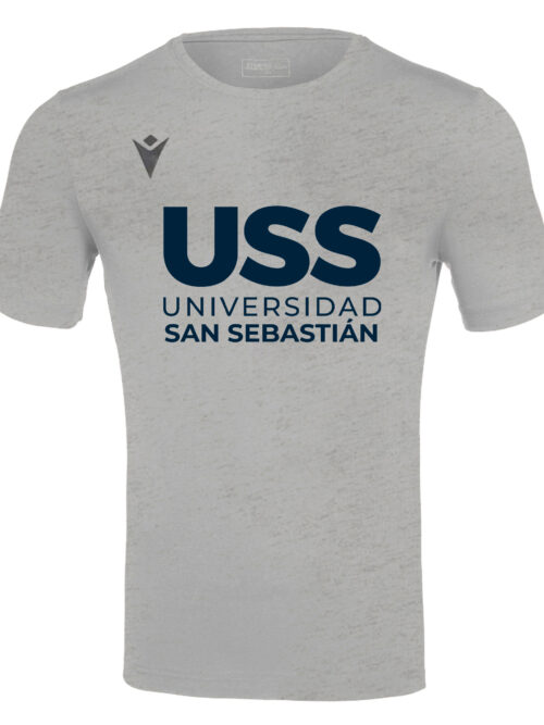 Polera Macron Boost Eco Algodón USS Gris
